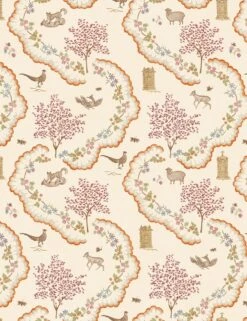 Wildflower Meadow Wallpaper By Sanderson -Home Decor Sale Lulu and Georgia WildflowerMeadow Maple Sandersoncopy 2 Product