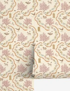 Wildflower Meadow Wallpaper By Sanderson -Home Decor Sale Lulu and Georgia WildflowerMeadow Maple Sandersoncopy Product