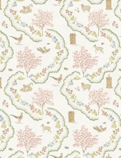 Wildflower Meadow Wallpaper By Sanderson -Home Decor Sale Lulu and Georgia WildflowerMeadow Pearl Sanderson 2 Product