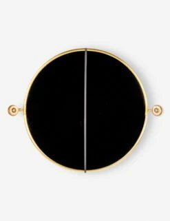 Caferro Round Mirror -Home Decor Sale Lulu and Georgia bun005 detail back Product