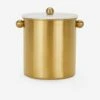 Simple Ice Bucket By Hawkins New York 2 Simple Ice Bucket By Hawkins New York -Home Decor Sale Lulu and Georgia essential barware ice bucket HNY.500.40.021.BRS clean Product
