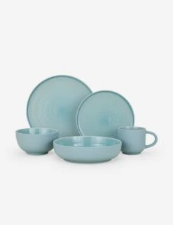 Essential Dinnerware 16-Piece Set By Hawkins New York -Home Decor Sale Lulu and Georgia essential dinnerware 16 piece set sky HNY.500.20.MIX .510 clean Product ee823943 74c0 4a0c 9465 a391797df548