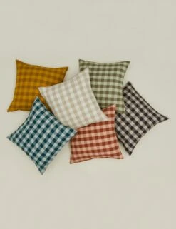 Essential Gingham Pillow By Hawkins New York -Home Decor Sale Lulu and Georgia essential gingham pillow family HNY.300.20.040.FAMILY lifestyle Product