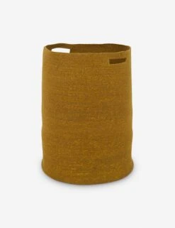 Essential Hamper By Hawkins New York 11 Essential Hamper By Hawkins New York -Home Decor Sale Lulu and Georgia essential woven storage hamper mustard HNY.100.50.023.365 clean Product