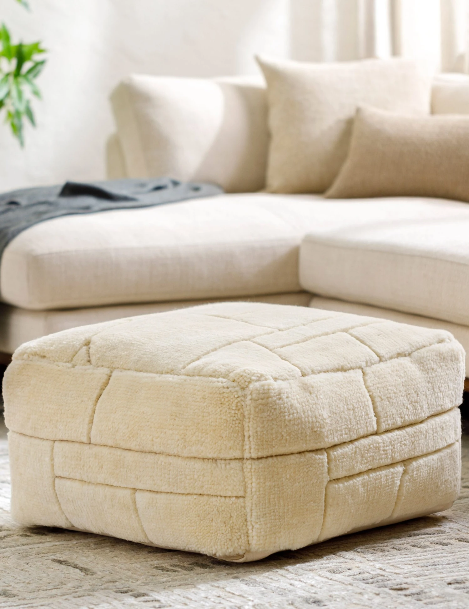 Harstad Square Pouf 4 Harstad Square Pouf - Image 2