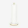 Simple Marble Paper Towel Holder By Hawkins New York -Home Decor Sale Lulu and Georgia simple marble paper towel holder HNY.500.70.051.000.BRS styled Product