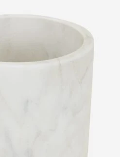 Simple Marble Utility Canister By Hawkins New York -Home Decor Sale Lulu and Georgia simple marble utility canister HNY.500.70.043.000.BRS detail Product