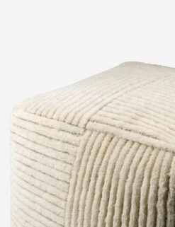 Holborn Square Pouf -Home Decor Sale Lulu and Georgia tupf001 detail corner Product