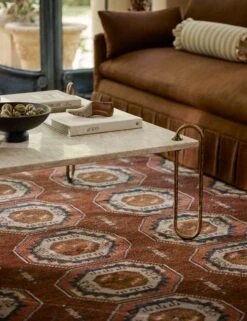 Emeric Hand-Knotted Wool Rug -Home Decor Sale Lulu and Georgia 5 Solarium Living Room 0184 LIFESTYLE