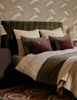 Carmine Velvet Pillow -Home Decor Sale Lulu and Georgia 9 ManchesterBed 074 ver1 4 LIFESTYLE