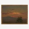Landscape At Sunset, Hudson NY Print -Home Decor Sale MUSHUD4029BGO