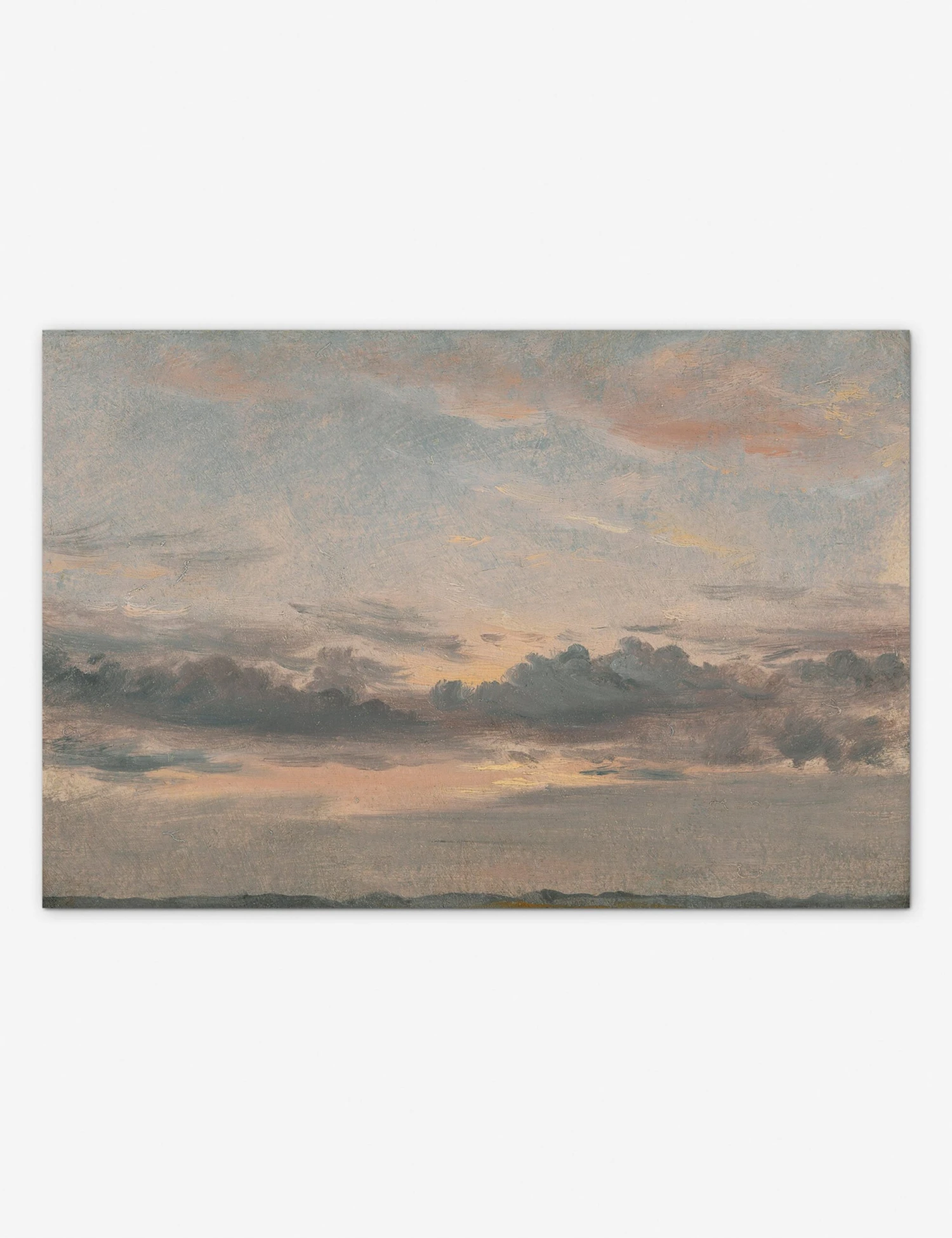 Yale, A Cloud Study, Sunset Print 4 Yale, A Cloud Study, Sunset Print - Image 2