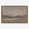 Yale, A Cloud Study, Sunset Print -Home Decor Sale MUSYAL2416BGO