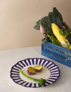 Riviera Stoneware Dinnerware By Maison Madison -Home Decor Sale MaisonMadison Riviera DinnerPlates 8001.002 4