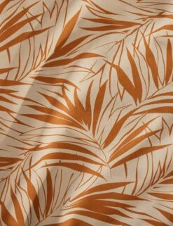 Majesty Palm Raw Canvas Fabric By Wallshoppe -Home Decor Sale MajestyPalmRawCanvasFabricbyWallshoppe Terracotta L0474203 131 Product