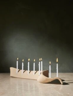 Swey Menorah By SIN 12 Swey Menorah By SIN -Home Decor Sale MenorahbySIN speckled 13616 SITECROP