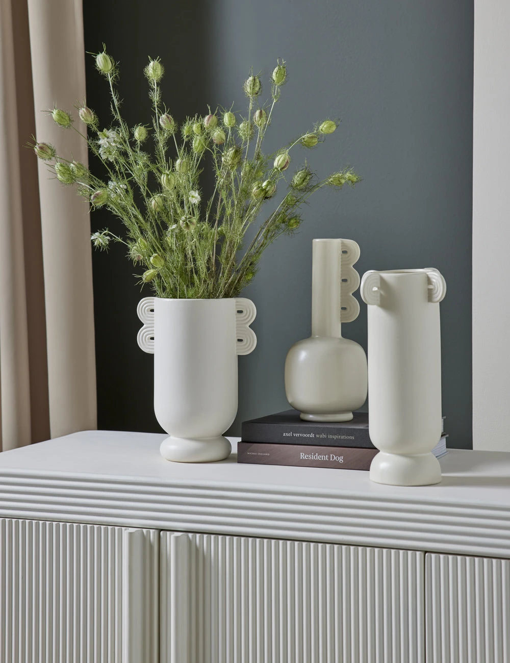 Calli Decorative Vase By Ferm Living 5 Calli Decorative Vase By Ferm Living - Image 3
