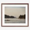 Midcoast Maine Photography Print By Carley Rudd -Home Decor Sale MidcoastMaineWalnutFrame