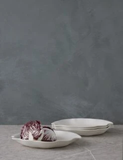 Nadia Satin-Matte Stoneware Dinnerware -Home Decor Sale NadiaSaladPlate Setof4 A0657302 0114