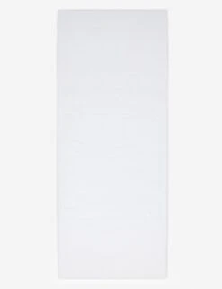 Nell Organic Cotton Bath Mat -Home Decor Sale NellOrganicCottonBathMatRunner White 2 x5 A0657965 0067