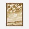 Ochre Landscape Print By Laurel-Dawn Latshaw -Home Decor Sale OchreLandscapeBronzeupdateframe