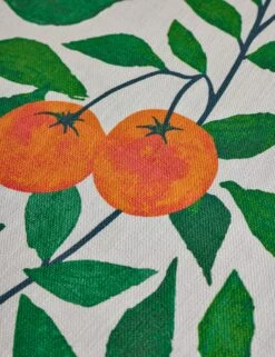 Orange Crush Natural On Linen By Nathan Turner -Home Decor Sale OrangeCrushLinenFabricbyNathanTurner Orange L0474197 57 Product