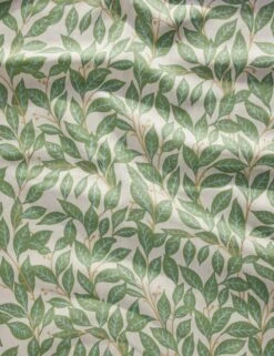 Orchard Leaves Green On Linen By Wallshoppe -Home Decor Sale OrchardLeavesGreenonLinenbyWallshoppe GreenandNatural L0474212 192 Product