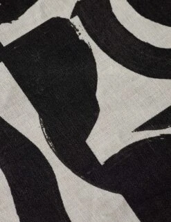 Organic Shapes Linen Fabric By Sarah Sherman Samuel -Home Decor Sale OrganicShapesLinenFabric BlackandIvorybySarahShermanSamuel L04698561915 Product