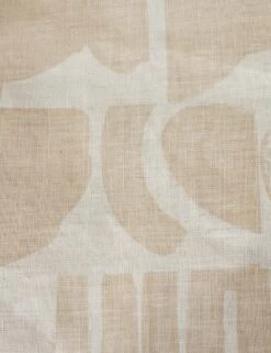 Organic Shapes Linen Fabric By Sarah Sherman Samuel -Home Decor Sale OrganicShapesLinenFabric TaupeandIvorybySarahShermanSamuel L04698571911 Product