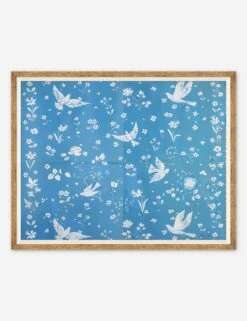 Birds And Flowers Print By Paule Marrot -Home Decor Sale PM LULU 23 0070A Product