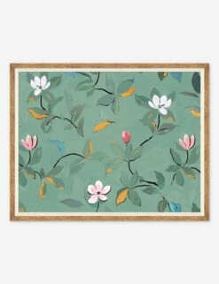 Magnolias Print By Paule Marrot -Home Decor Sale PM LULU 23 0073B Product