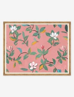 Magnolias Print By Paule Marrot -Home Decor Sale PM LULU 23 0073C Product