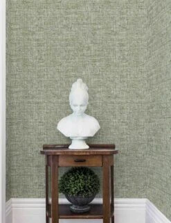 Papyrus Faux Grasscloth Peel + Stick Wallpaper -Home Decor Sale PSW1038RL YWDD99PapyrusWeave 1