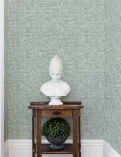 Papyrus Faux Grasscloth Peel + Stick Wallpaper -Home Decor Sale PSW1040RL YWDD99PapyrusWeave 1