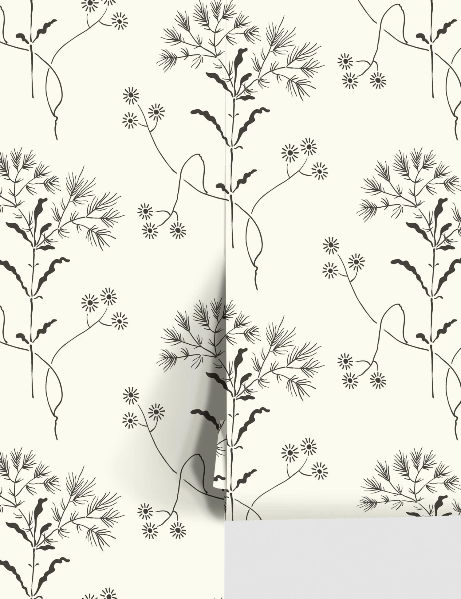 Wildflower Premium Peel + Stick Wallpaper 3 Wildflower Premium Peel + Stick Wallpaper