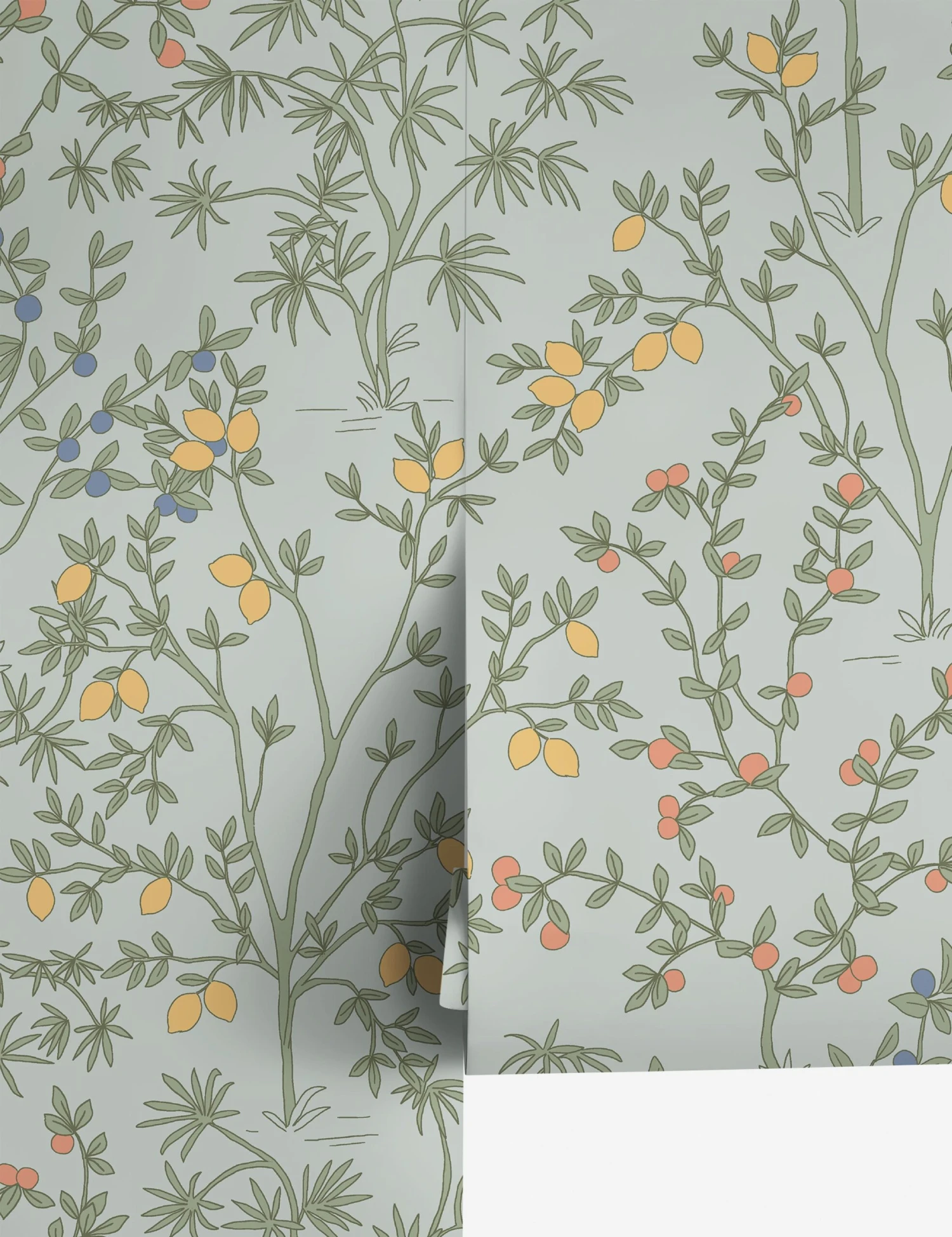 Lemon Grove Peel + Stick Wallpaper By Erin & Ben Co. 3 Lemon Grove Peel + Stick Wallpaper By Erin & Ben Co.
