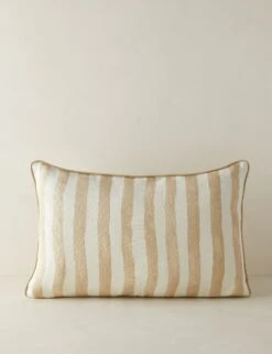 Painterly Stripe Linen Pillow By Sarah Sherman Samuel -Home Decor Sale PainterlyStripeLinenLumbarPillow NaturalandIvorybySarahShermanSamuel A0656010B1086 Product