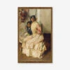 Pepilla And Her Daughter Wall Art By Joaquín Sorolla Y Bastida Gold -Home Decor Sale PepillatheGyspyandHerDaughterBronzeGoldFrame