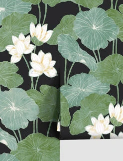Lily Pad Peel + Stick Wallpaper