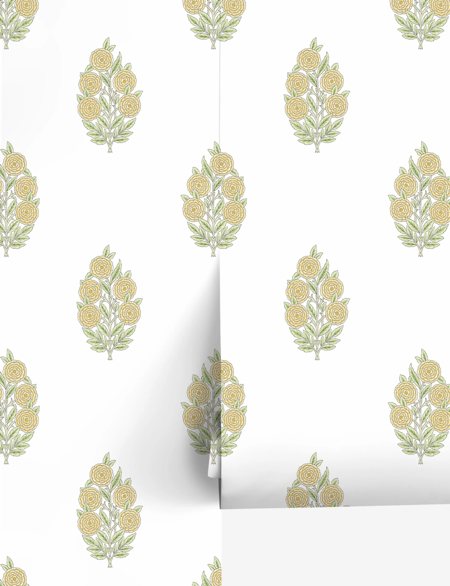 Dutch Floral Peel + Stick Wallpaper By Tamara Day 5 Dutch Floral Peel + Stick Wallpaper By Tamara Day - Image 3