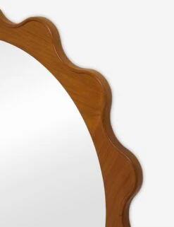 Ripple Round Mirror By Sarah Sherman Samuel -Home Decor Sale RippleMirror HoneyAsh A0656752 4478 Product