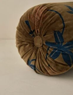 Royce Velvet Pillow -Home Decor Sale RoyceVelvetPillow Olive Bolster A0658535B2