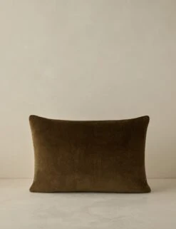 Royce Velvet Pillow -Home Decor Sale RoyceVelvetPillow Olive Lumbar A0658534B Product 0442