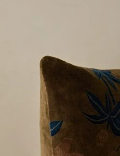 Royce Velvet Pillow -Home Decor Sale RoyceVelvetPillow Olive Lumbar A0658534B Product 0444