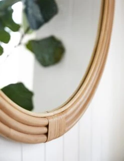 Marsali Round Mirror -Home Decor Sale SPMRLG NA SS23 LargeRattanPoleMirror vrt 1845 Lifestyle