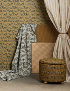 Striped Velvet Curtain Panel By Sarah Sherman Samuel -Home Decor Sale SSSWallpaper Fabric Gallery 1141 SITECROP STUDIOLIFESTYLE 2 7f0b5966 b24f 46a9 af4b 4199955ce586