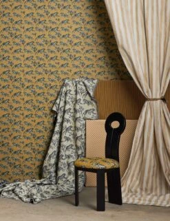 Painterly Stripe Linen Curtain Panel By Sarah Sherman Samuel -Home Decor Sale SSS Wallpaper Fabric Gallery 1141 V1 SITE CROP STUDIO LIFESTYLE 2 1 26f00f8a 0729 4c87 9994 46c85e9bef07