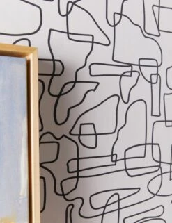 Saunders Wallpaper 9 Saunders Wallpaper -Home Decor Sale SaundersWallpaperSwatch BlackandWhite 1470 SITECROP STUDIOLIFESTYLE