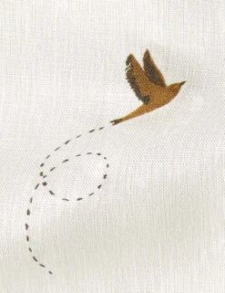 Sparrow Linen Fabric By Rylee + Cru -Home Decor Sale Sparrows Fabric Rust Rust L0483346 Product 0771