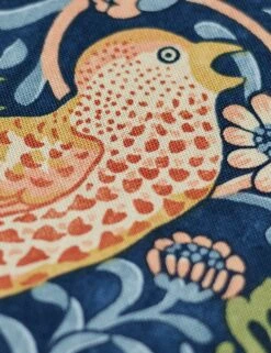 Strawberry Thief Cotton Fabric By Morris & Co. -Home Decor Sale StrawberryThiefFabricbyMorris Co. Indigo Mineral L0469188 105
